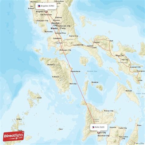$23 Flights from Angeles (CRK) to Iloilo (ILO) .